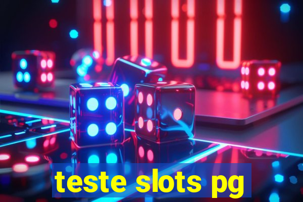 teste slots pg